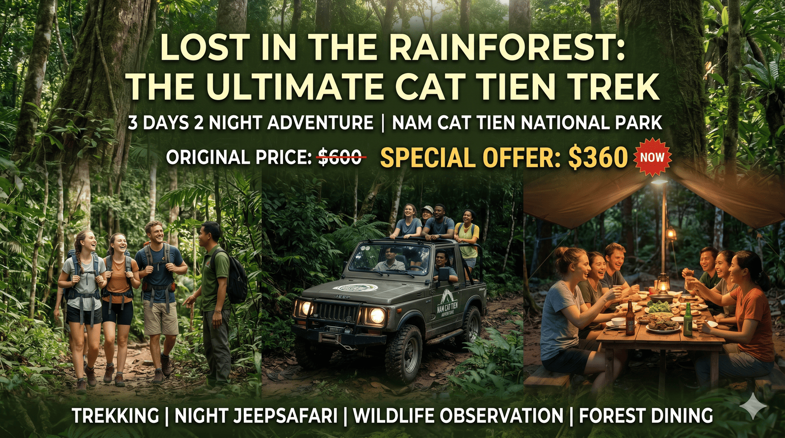 Cat Tien Trek